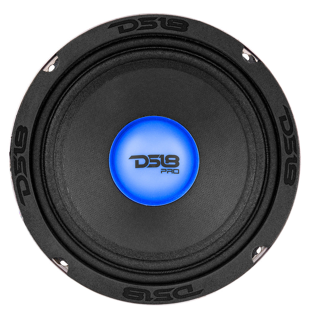 2-pack DS18 PRO-X6.4RGBCAP, 6.5 tommer midbass med RGB LED-belysning