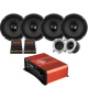 4-pack DS18 PRO-X8.4M og PRO-TW120, SPL-pakke med trin 4-pack DS18 PRO-X8.4M og PRO-TW120, SPL-pakke med trin