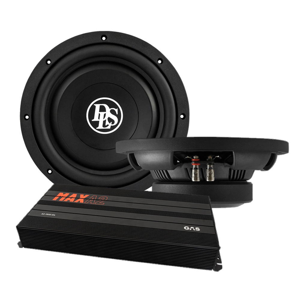 2-pak DLS Performance PS10 & GAS MAX A2-1500.1D, baspakke