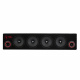 Rockford Fosgate R2-2X12 raggarpakke med Bass Habit SPL64 Rockford Fosgate R2-2X12 raggarpakke med Bass Habit SPL64