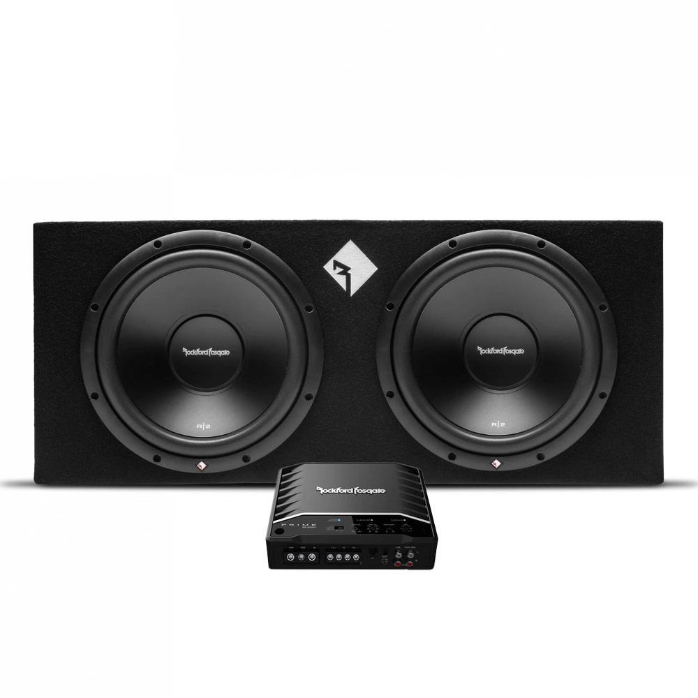 Rockford Fosgate R2-2X12 & R2-250X1, baspakke
