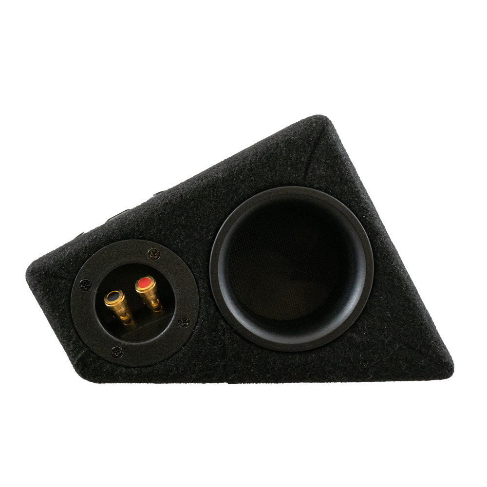 Rockford Fosgate R2-2X12 baspakke & Play SPL64 raggarplanka med sluttræd.