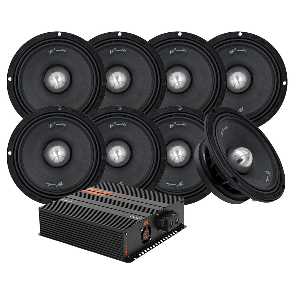 8-pack B2 RAGE8PV3 med MAX PA1-1500.2DZ1, SPL-pakke