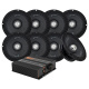 8-pack B2 RAGE8PV3 med MAX PA1-1500.2DZ1, SPL-pakke 8-pack B2 RAGE8PV3 med MAX PA1-1500.2DZ1, SPL-pakke