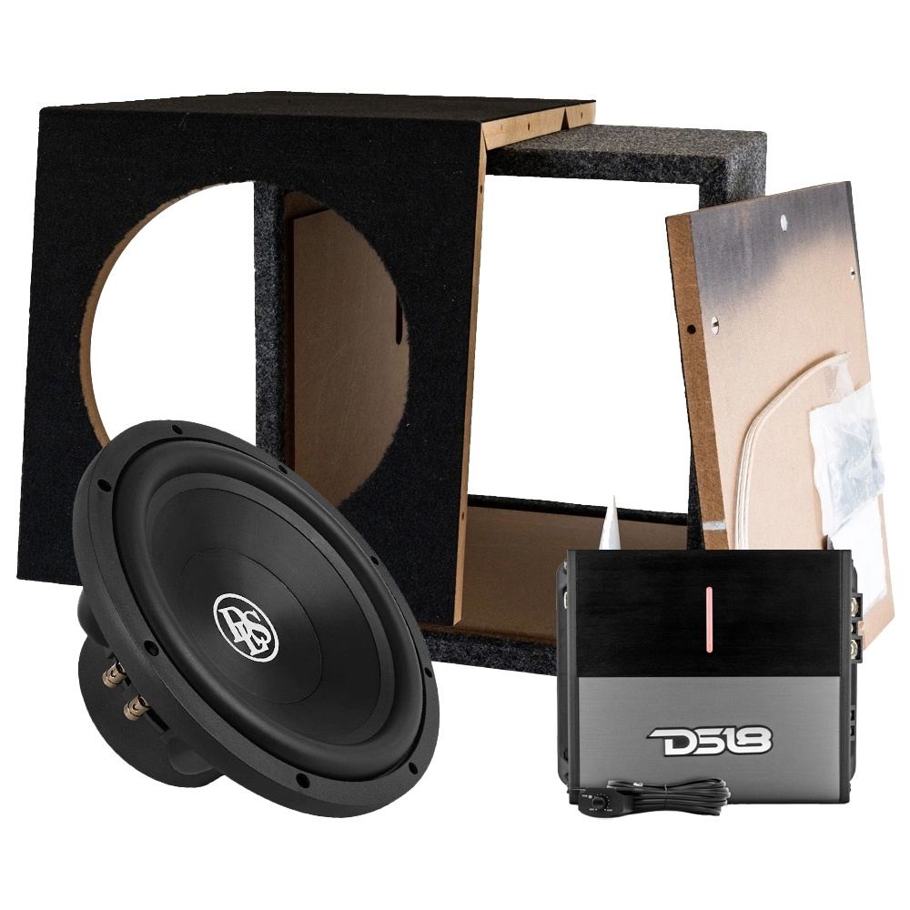 DLS Reference RCW12.D2 basboks i byggesæt med forstærker