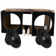 2-pak DLS Reference 2x12 tommer basboks med RCW12.D2, i byggesæt 2-pak DLS Reference 2x12 tommer basboks med RCW12.D2, i byggesæt