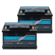 Batteripakke, 2-pak CustomElectro RSS v2 12-60 Sodium-Ion Batteripakke, 2-pak CustomElectro RSS v2 12-60 Sodium-Ion