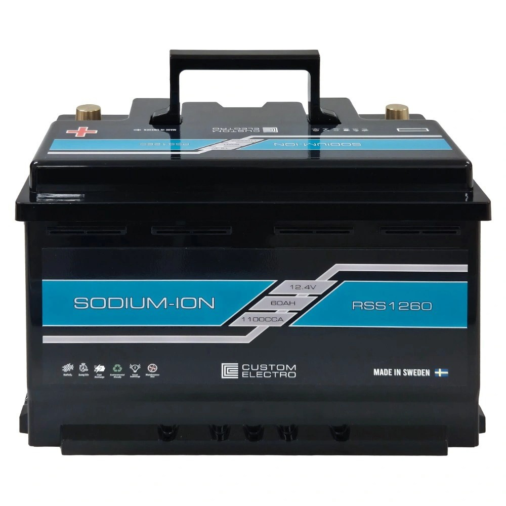 Batteripakke, 2-pak CustomElectro RSS v2 12-60 Sodium-Ion