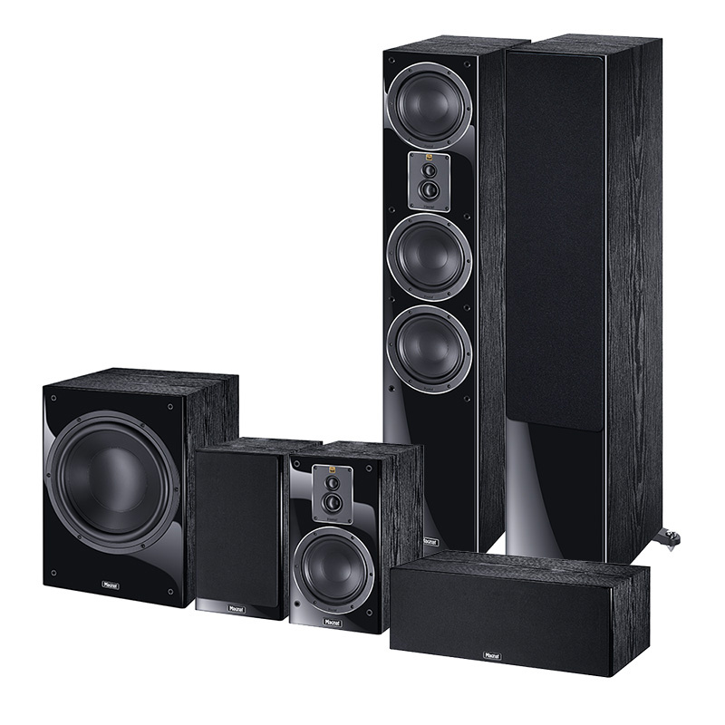 Magnat Signature S507 högtalarpaket 5.1, svart