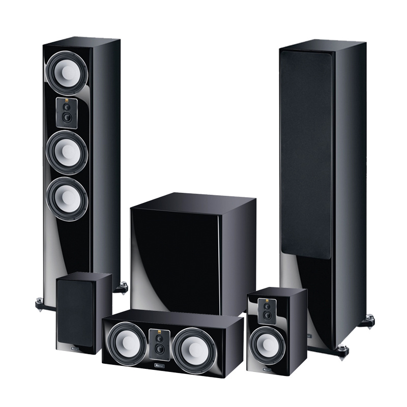 Magnat Signature S707 Högtalarpaket 5.1, svart