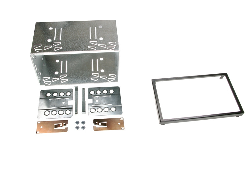 Installationskit 1/2-DIN till Saab 9-3 NG 2007-2015 (Premium 70-ljudpaket)