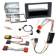 Installationskit 1/2-DIN till Saab 9-5 2006-2010 (Denso-Navigation) Installationskit 1/2-DIN till Saab 9-5 2006-2010 (Denso-Navigation)
