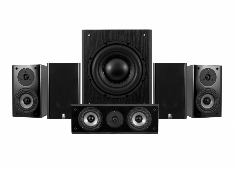 System One SB-15 högtalarpaket 5.1, svart