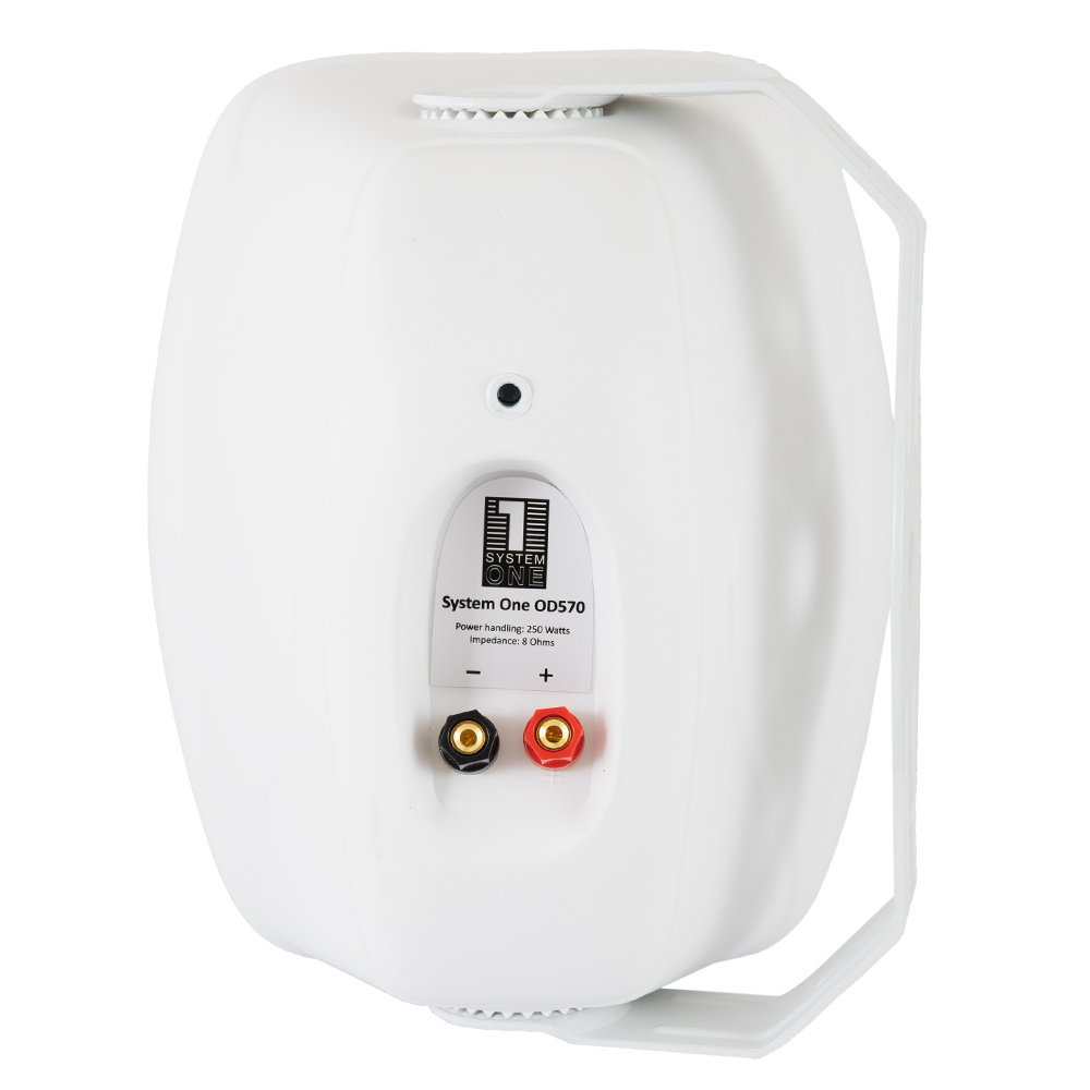 2 par System One OD570 & System One SC4B-högtalarväxel