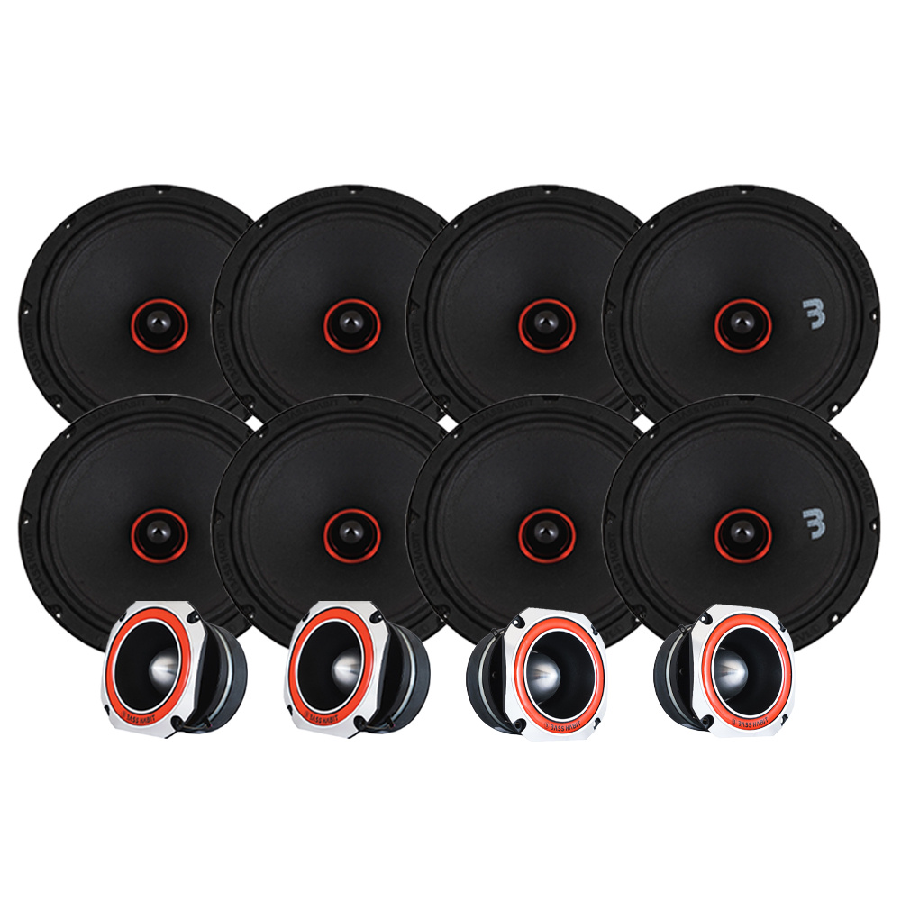 Bass Habit SPL Elite SE200M & SE45T SPL-pakke, stor