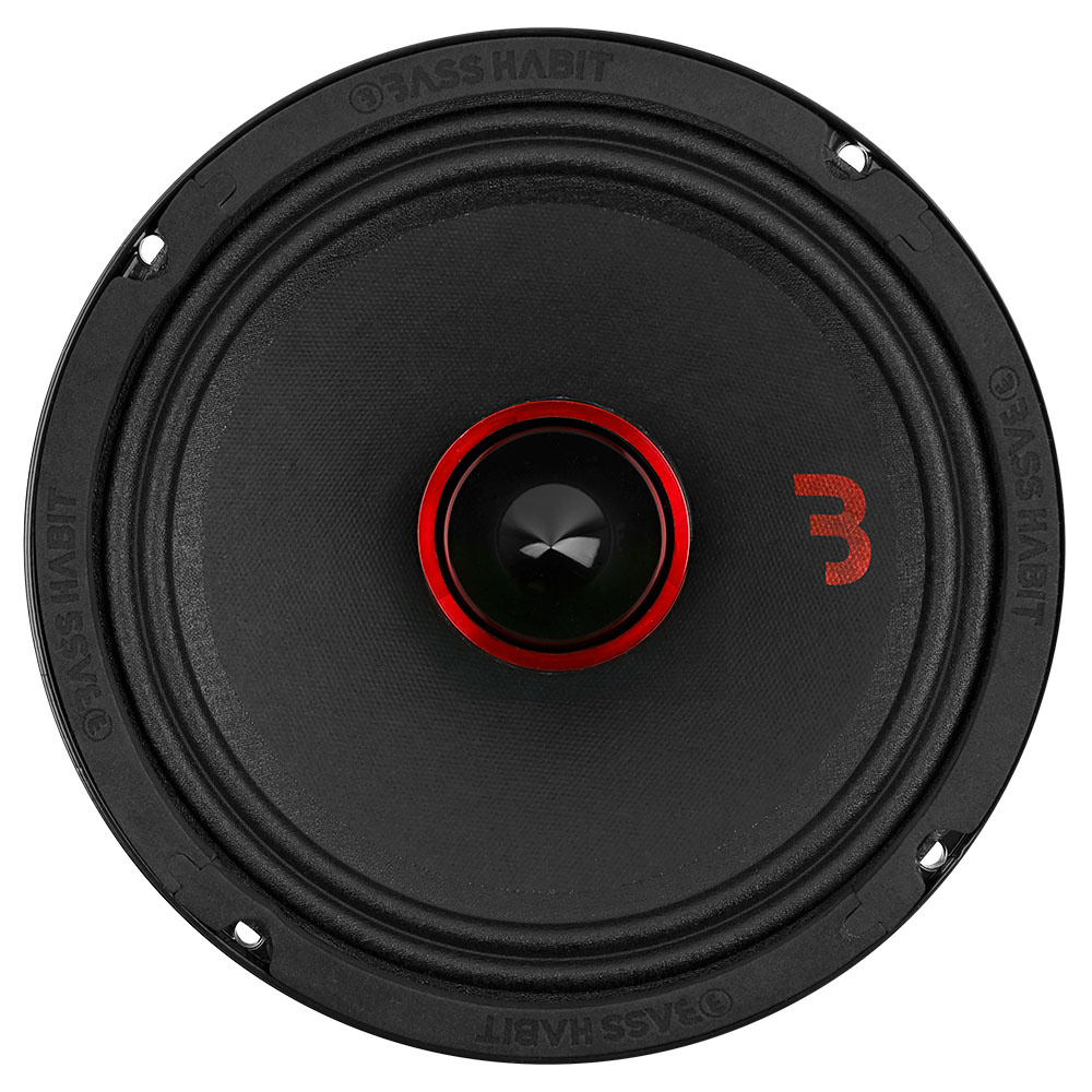 Bass Habit SPL Elite SE2200M & SE245T SPL-pakke med forstærker, medium