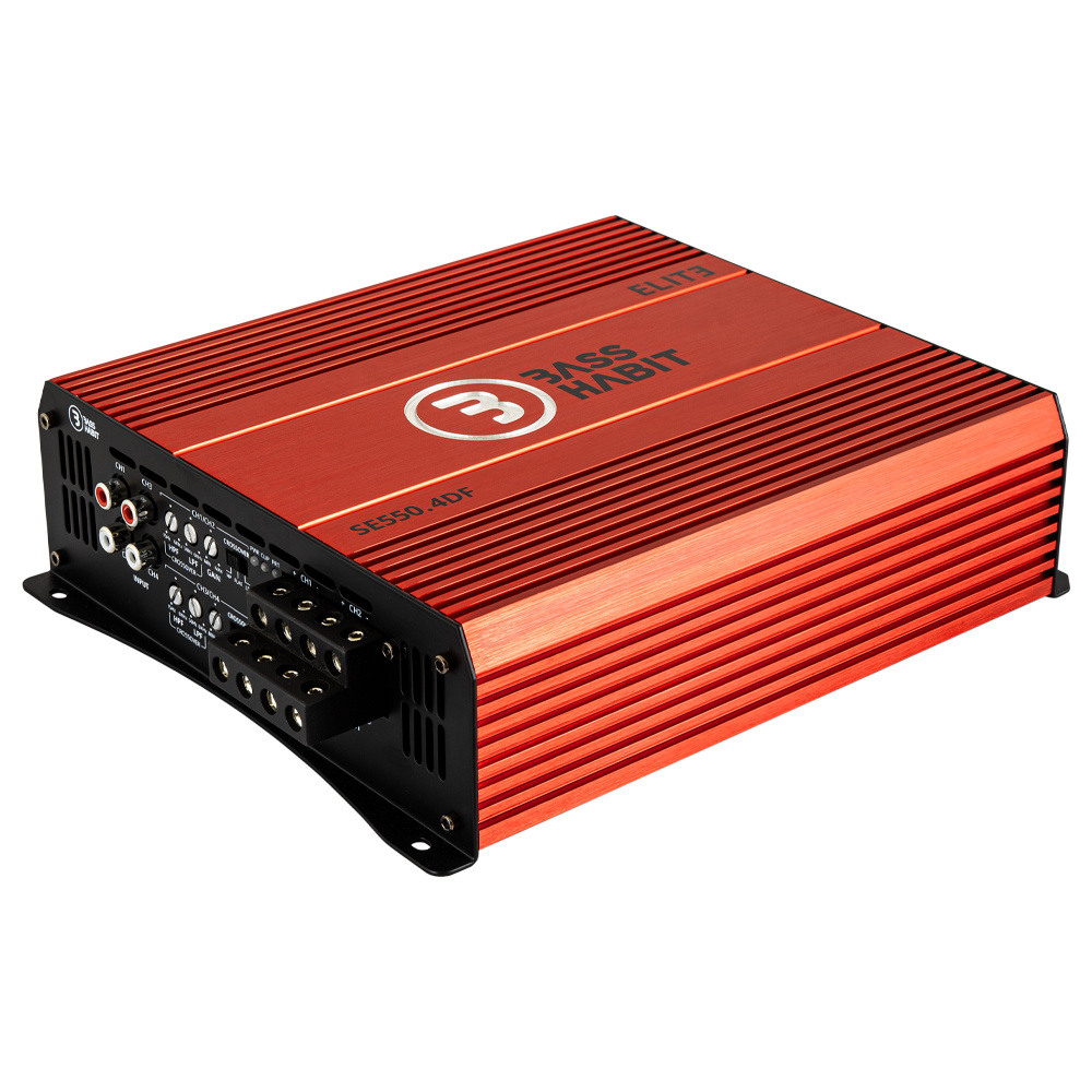 Bass Habit SPL Elite SE2200M & SE245T SPL-pakke med forstærker, medium