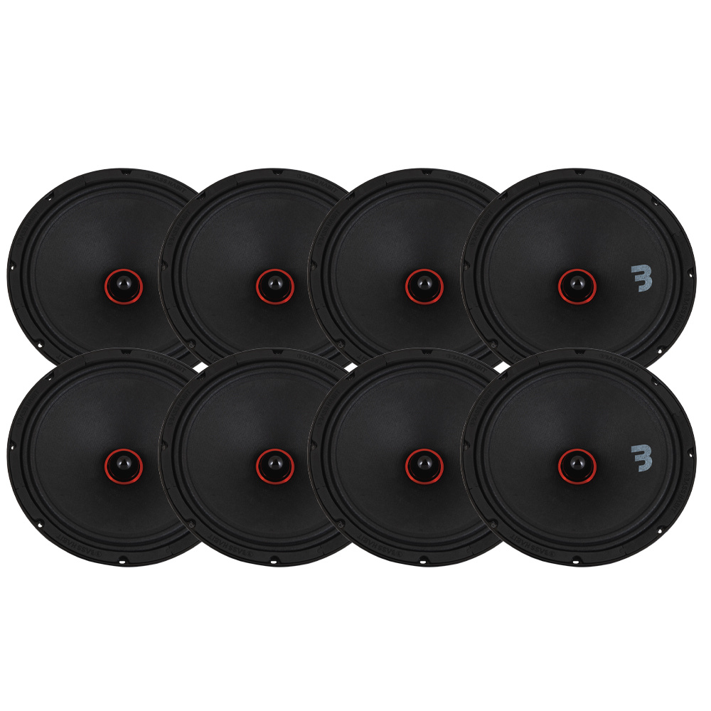 8-pak Bass Habit SPL Elite SE250M 10