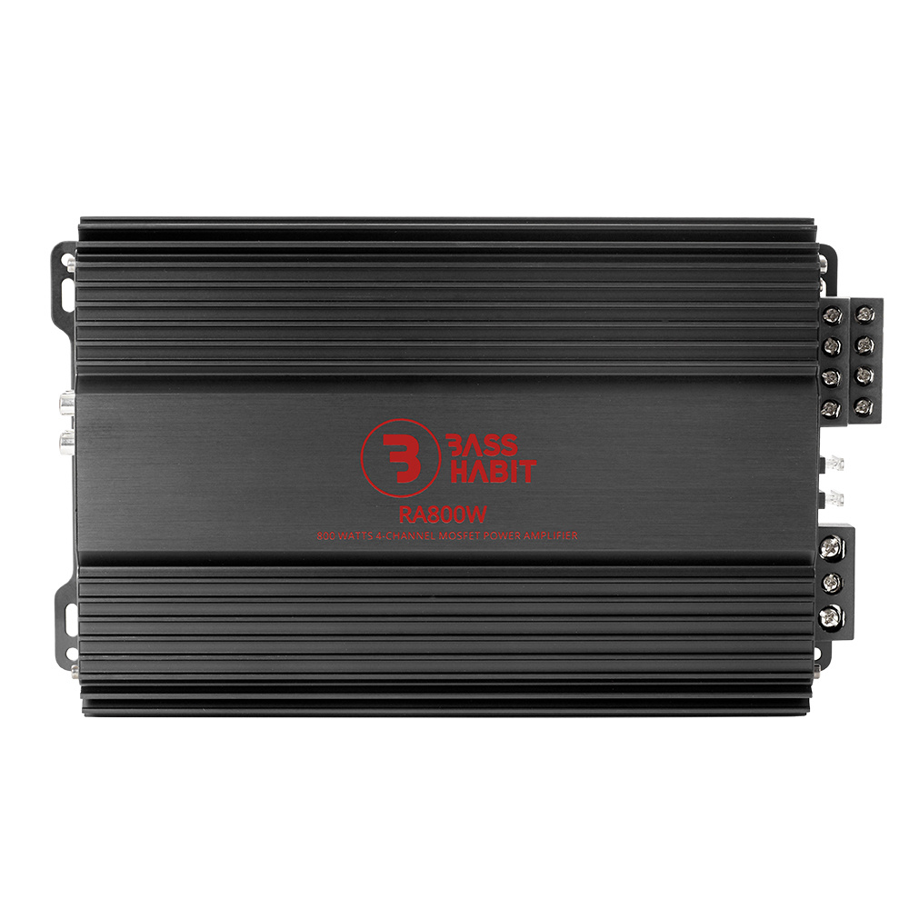 4-pak Bass Habit SP165M, SP25A & RA800W SPL-pakke, medium