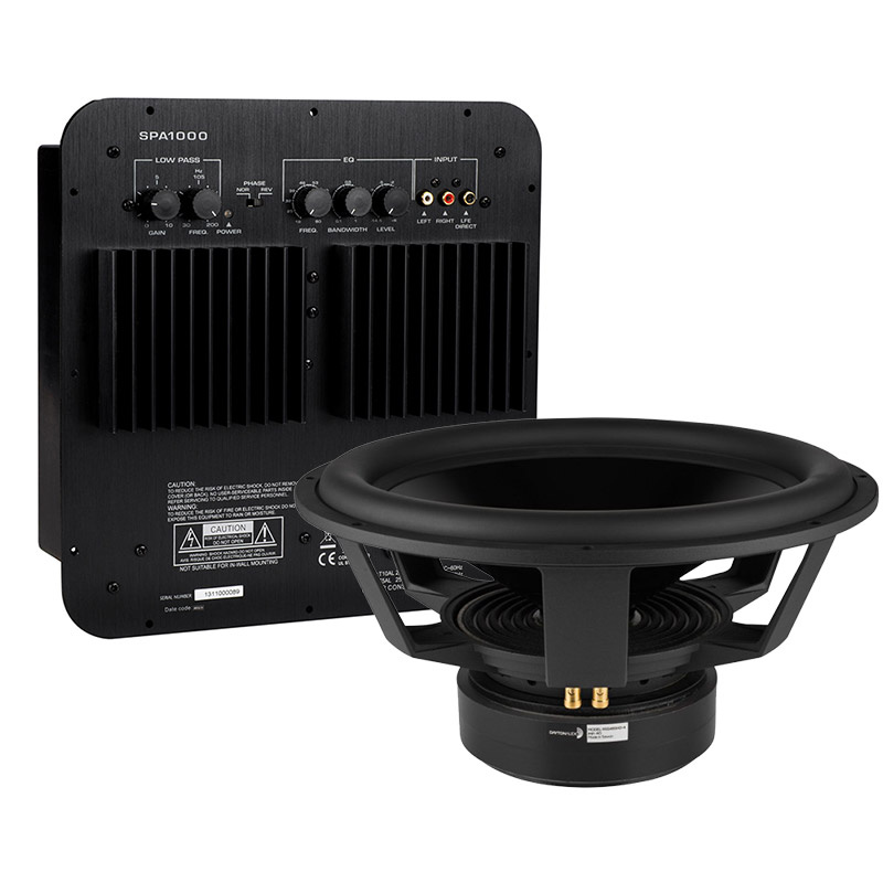 Dayton Audio RSS460HO-4 & SPA1000