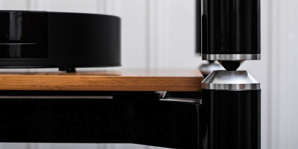 Norstone Spider 4 Hifi-rack, bamboo