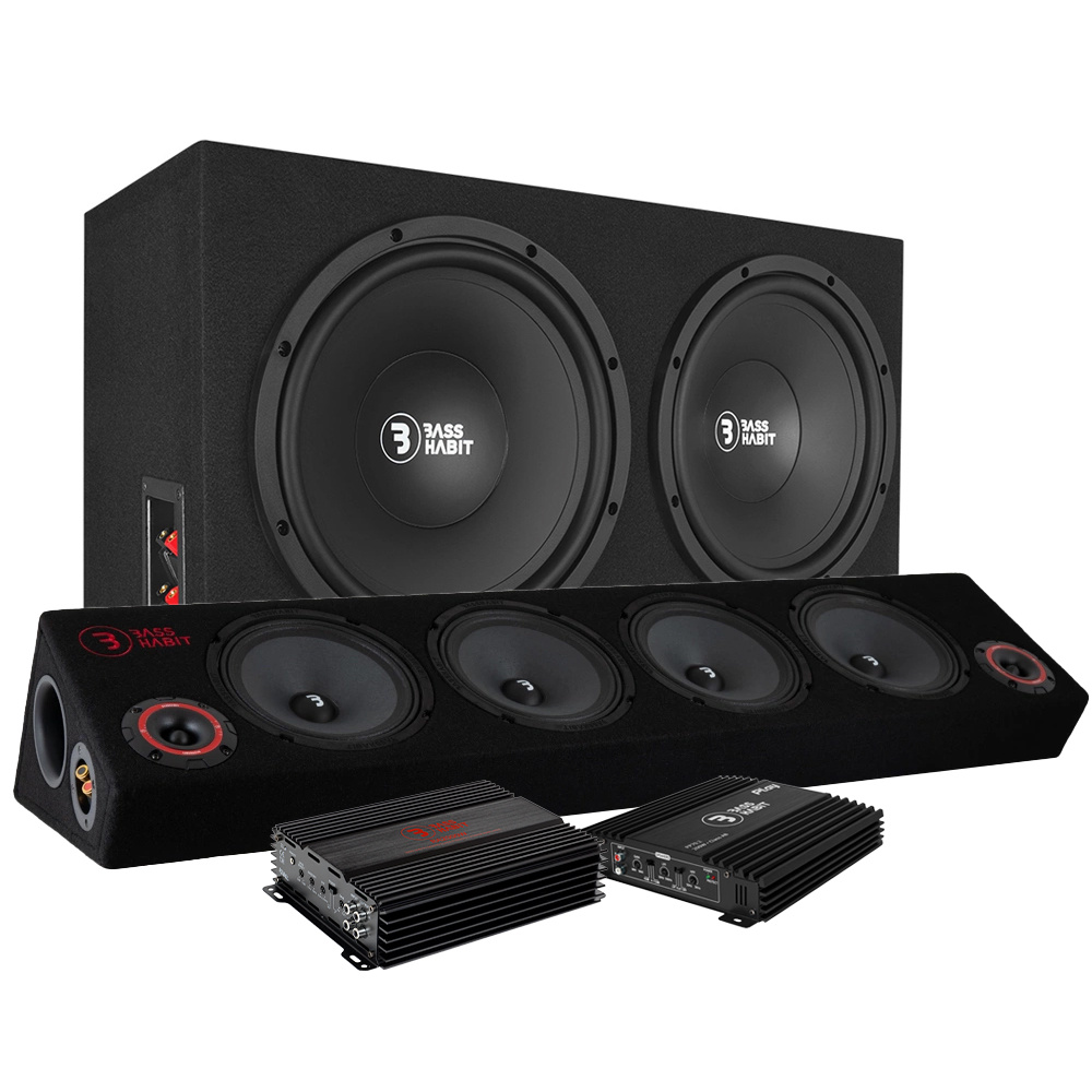 Bass Habit raggarpakke med 8