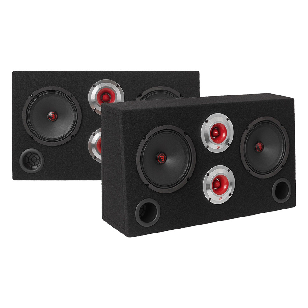 2-pak Bass Habit Rebel SRE62, raggarlåda med 6,5