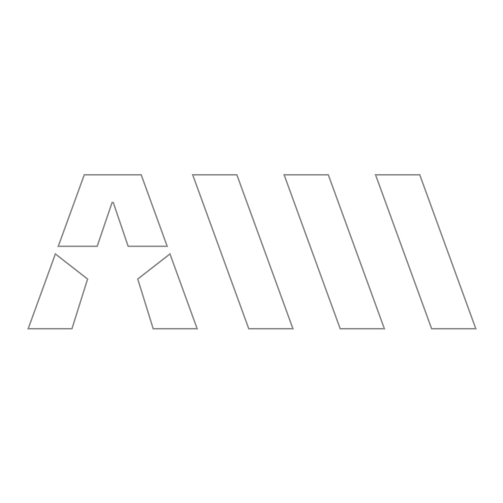 GAS A STAR & STRIPES-klistermærke, hvid