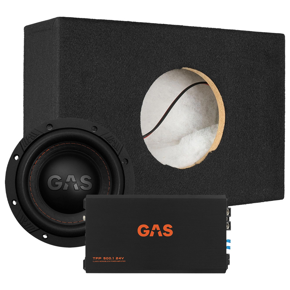 GAS MAX S1-6D1 i tom basisboks & TFP 500.1 24V, lastbilpakke