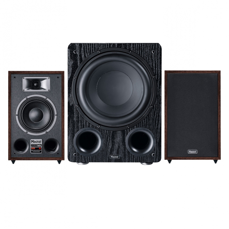 Magnat Transpuls 800 & Alpha RS12, 2.1 aktivt högtalarpaket