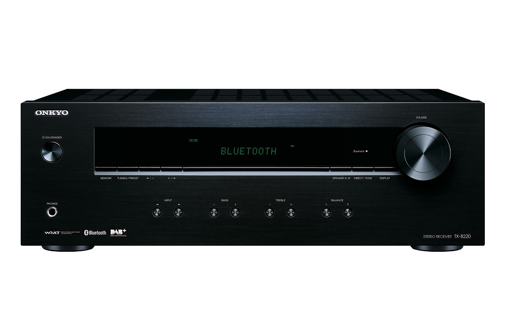 Onkyo TX-8220 & Dynavoice Magic F-7 sort, 2.0 stereopakke
