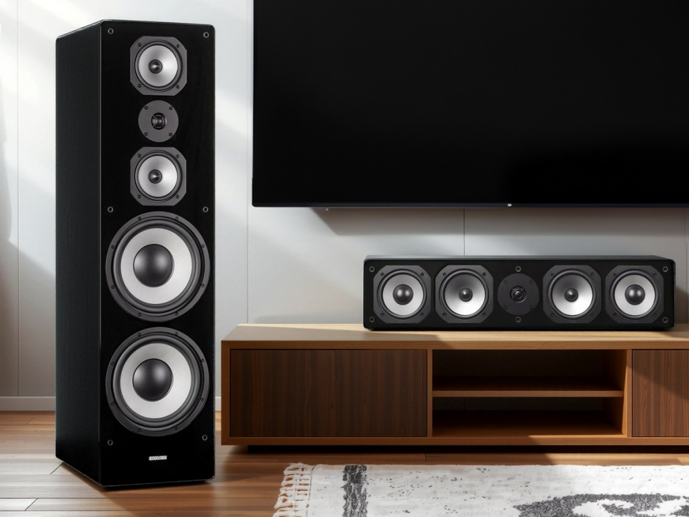 Onkyo TX-NR5100 & Dynavoice Challenger M-105 5.0 hjemmebiografpakke, sort