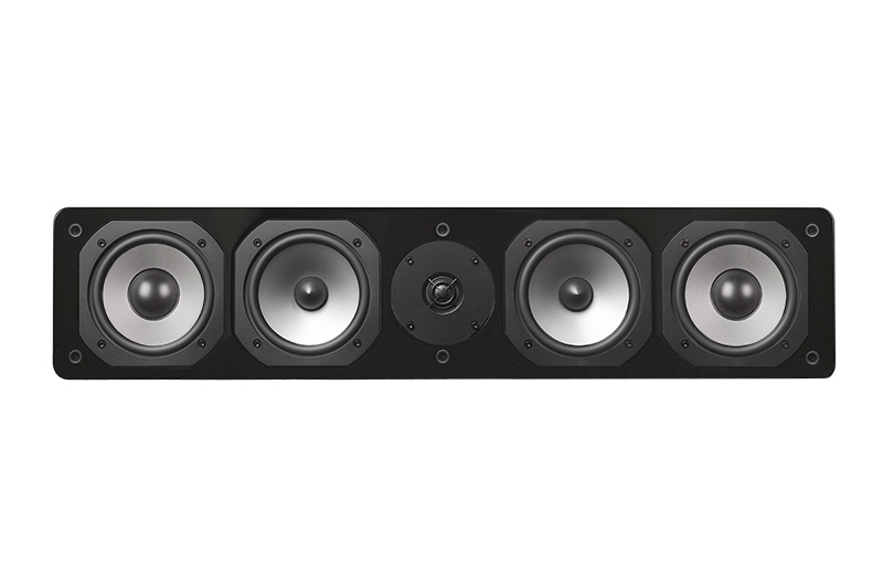 Onkyo TX-NR7100 med Dynavoice Challenger M-105 5.0 hjemmebiopakke, sort