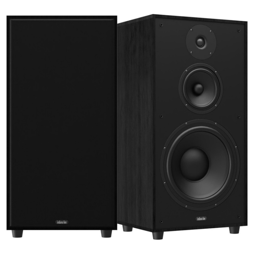 Yamaha A-S501 II med Indiana Line Utah 5, 2.0 stereopakke i sort