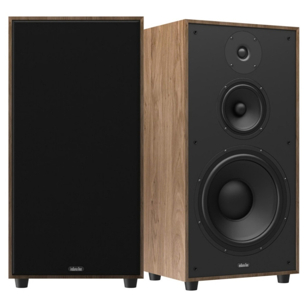 Yamaha A-S501 II med Indiana Line Utah 5, 2.0 stereopakke i valnød