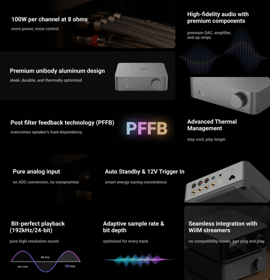 WiiM Vibelink Amp & Dynavoice Challenger M-105 EX v4, stereosæt