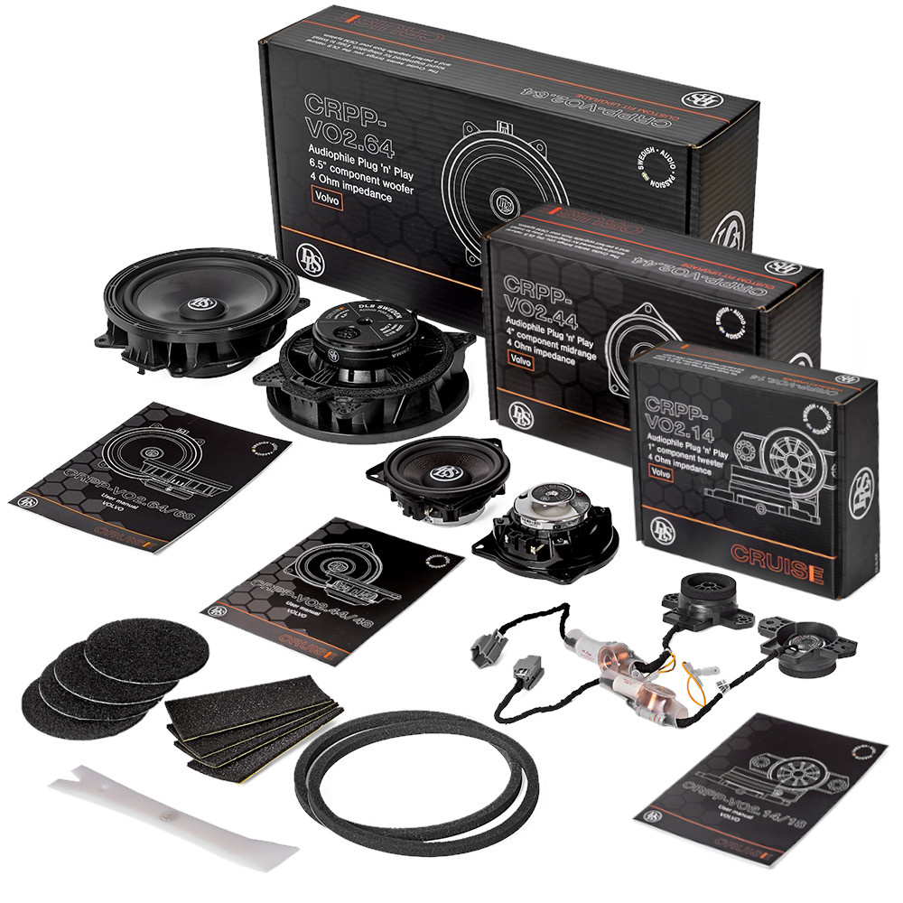 DLS Forsidesystem til Volvo 2014> med Harman/Kardon eller Bowers & Wilkins