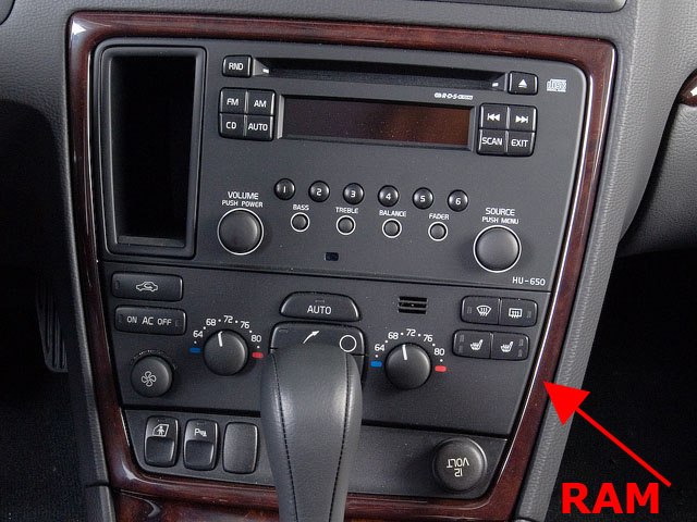 Installationspakke Volvo V70/S60 2005-2007