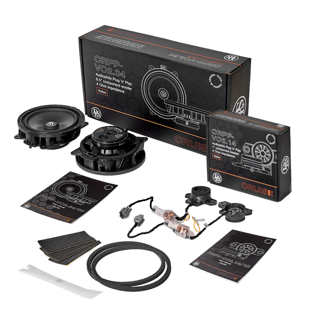 DLS Baksystem til Volvo 2014> med Harman/Kardon eller Bowers & Wilkins