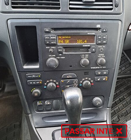 Installationspakke Volvo V70/S60 2005-2007 & GAS MAD M230-BTN