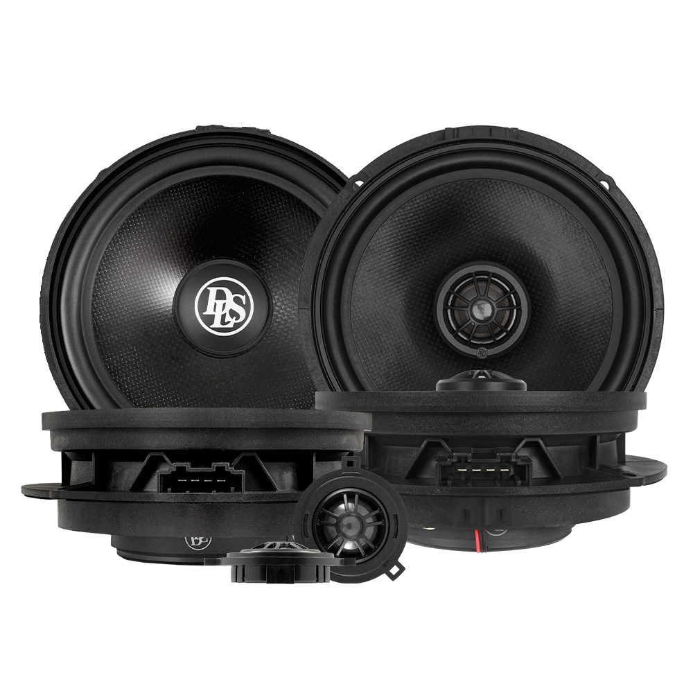 DLS Højttalerpakke til VW, SEAT og Skoda for- og bagdøre