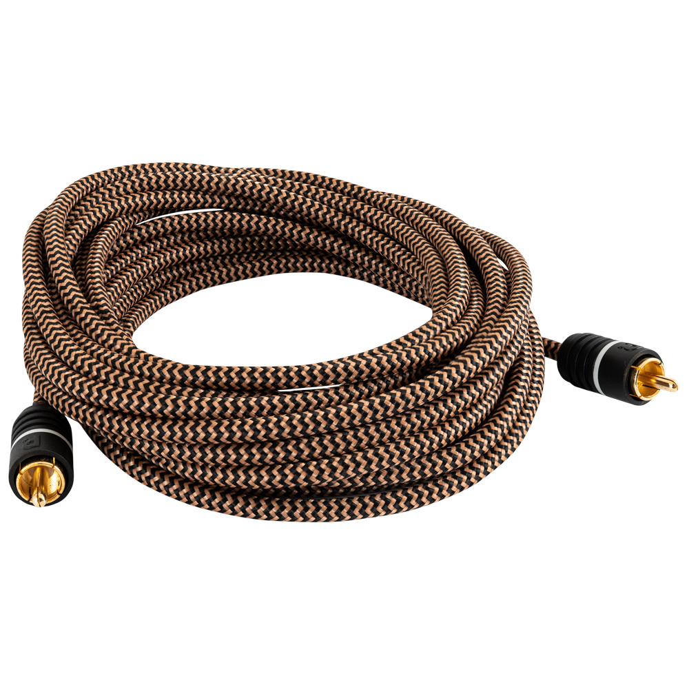 System One W120 aktiv subwoofer, sort + subwooferkabel