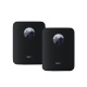 2-pak WiiM Sound smarte højttalere med skærm, sort 2-pak WiiM Sound smarte højttalere med skærm, sort