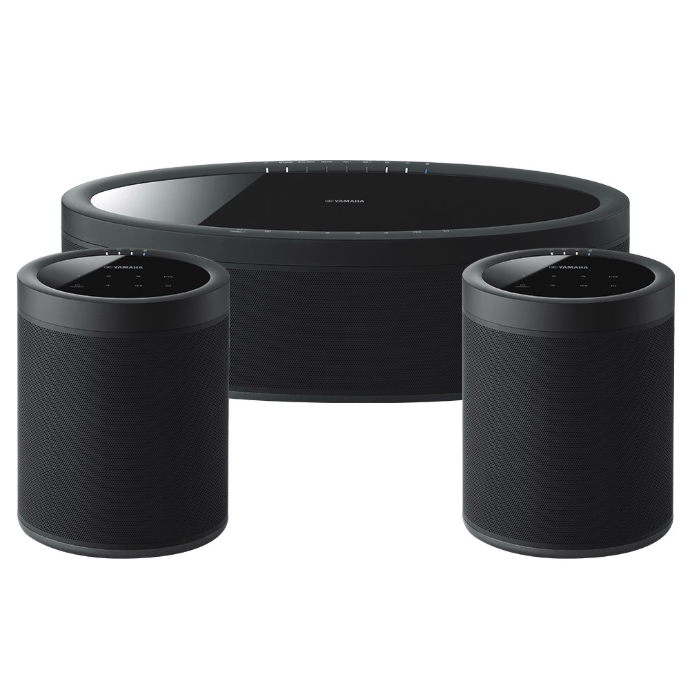 Yamaha MusicCast 50 & 2-pack MusicCast 20, svart