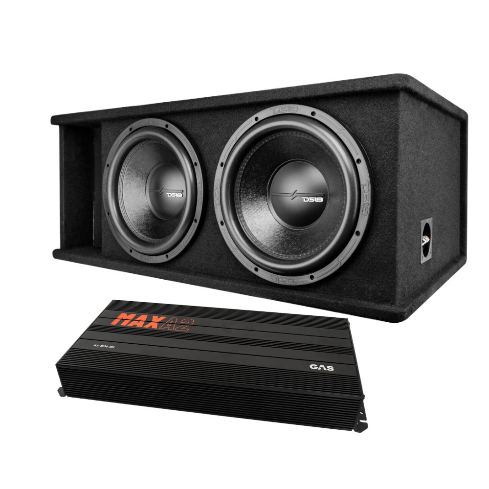 DS18 ZR212LD med GAS MAX A2-1500.1DL, tungt baspakke