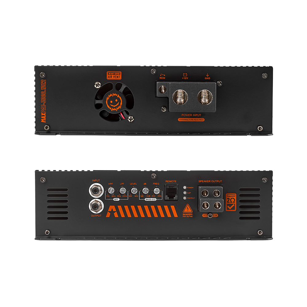 DS18 ZXI15.4D & GAS MAX PA1-3000.1DZ1, basispakke