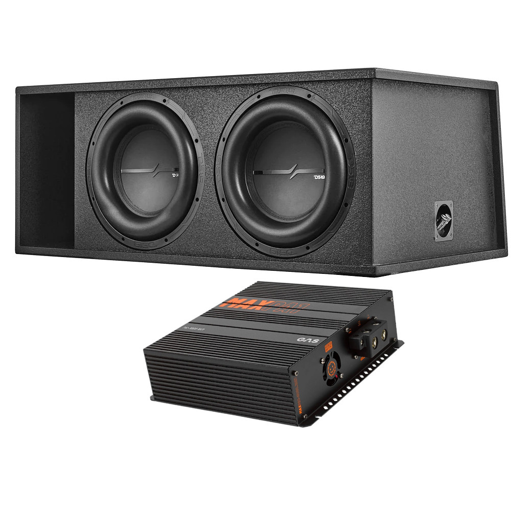 DS18 ZXI-212LD.RG med GAS MAX PA1-3000.1DZ1, tungt baspakke