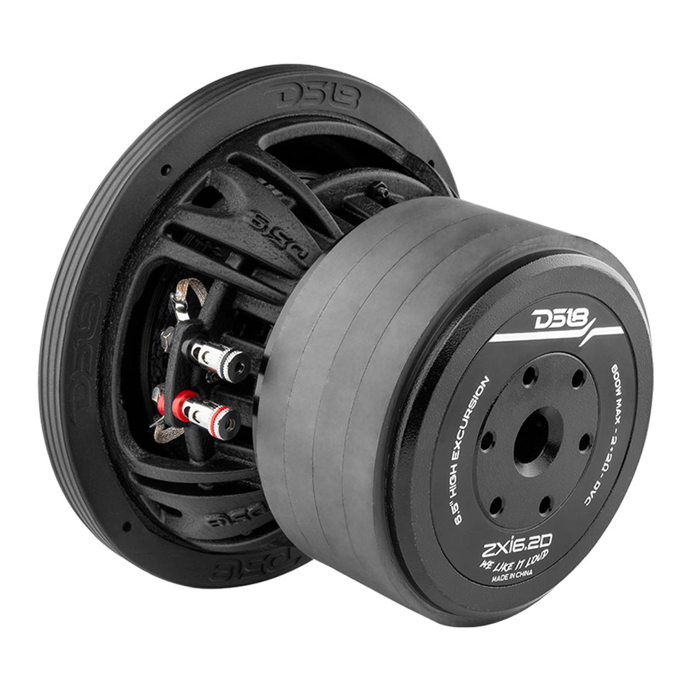 2-pack DS18 ZXI6.2D, langslags 6.5 tommer basenhed