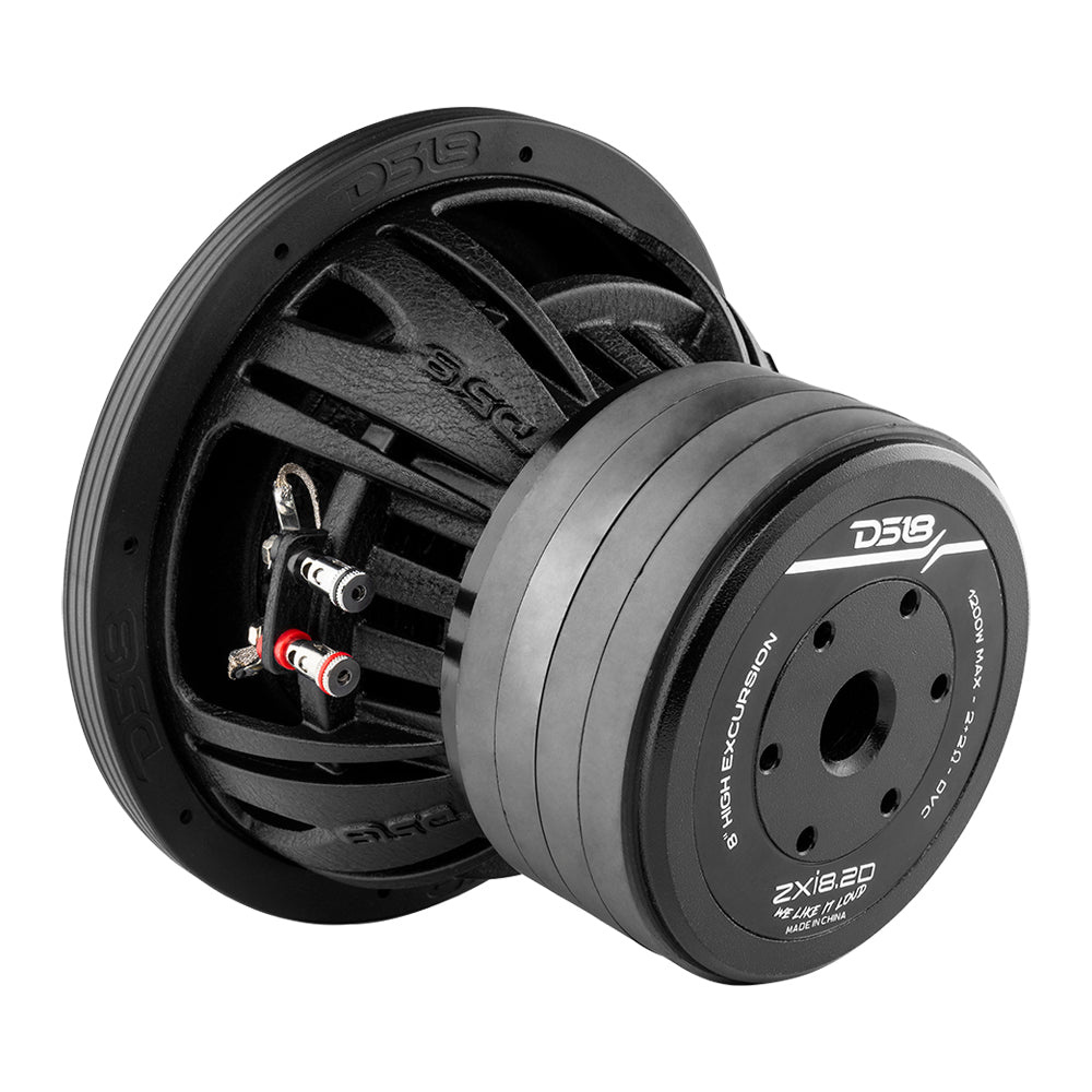 2-pack DS18 ZXI8.2D, langslagende 8 tommers baselement